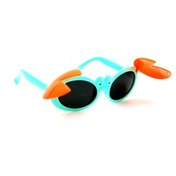Детские солнцезащитные очки краб (оранжевый-зеленый)
