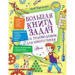 Большая книга задач и головоломок для юного гения