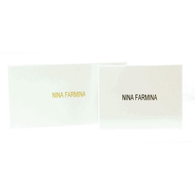 Кошелек кожаный женский серебро Nina Farmina K 3288-18