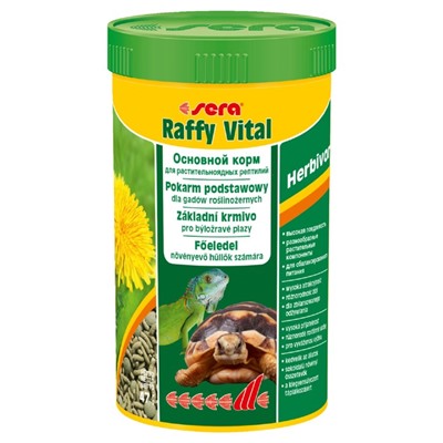 Корм Sera Raffy Vital для рептилий, 1 л, 190 г