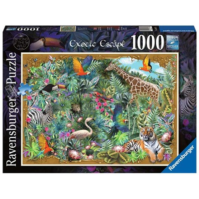 Ravensburger. Пазл карт. 1000 арт.16827 "Экзотический побег"