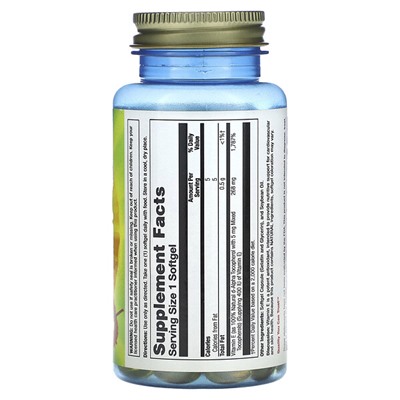 Nature's Life Витамин Е, 268 мг (400 МЕ), 100 мягких таблеток