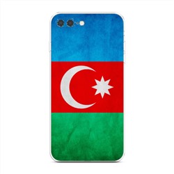 Силиконовый чехол Флаг Азербайджана на iPhone 8 Plus