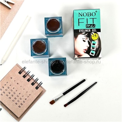 Набор помадок для бровей NOBO Fit Me Eyeliner Gel 3in1 (106)