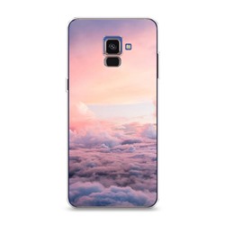 Силиконовый чехол Небо 2 на Samsung Galaxy A8 2018