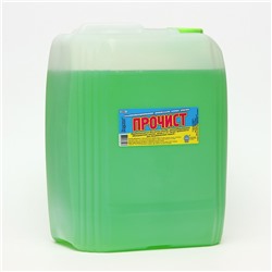 "Бархат-Прочист" 5 кг . с аромат. моющее средство д/посуды канистра полиэтиленовая