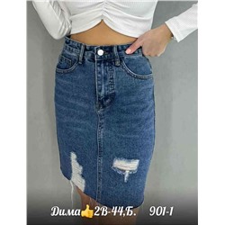 Юбка женская ткань джинса