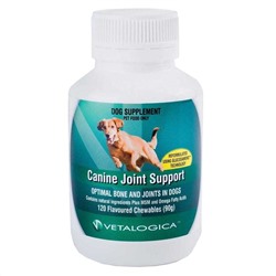 Vetalogica Canine Joint Support - Gelenkergänzung für Hunde - 120 Kauartikel