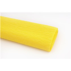 Гофрированная бумага (жёлтый) 50см*2,5м , упак. 1шт