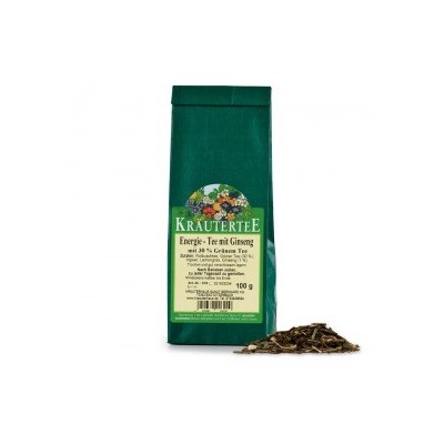 Krauterhaus Sanct Bernhardt Energy tea with Ginseng Женьшень, 100-г-упаковкаage