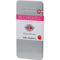 BUCHERON. Standart. Молочный с малиной 100 гр. жест.банка