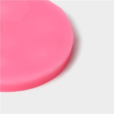 Молд Доляна «Морские звёзды», силикон, d=8 см, цвет розовый