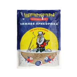 Прикормка Yaman Winter Taste Плотва зимняя, карамель, цвет охра, 700 г