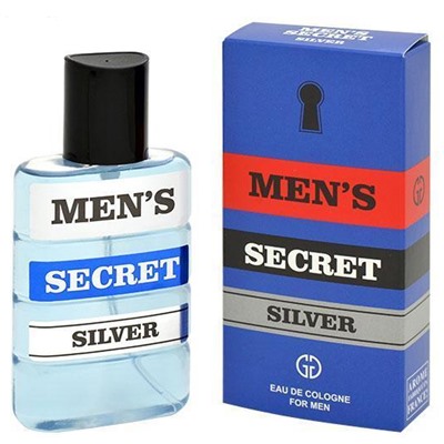 GGm095 ОДЕКОЛОН муж. (95мл) MEN'S SECRET SILVER .18