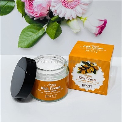 Крем для лица Jigott Rich Cream Argan Oil Cream 70ml (125)