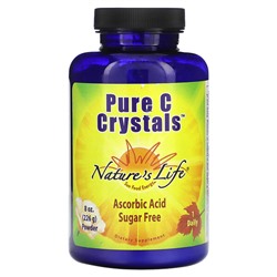 Nature's Life Кристаллы Pure C, 8 унций (226 г)