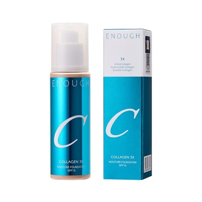 Enough #21N Collagen 3x Moisture Foundation SPF15 Тональная основа