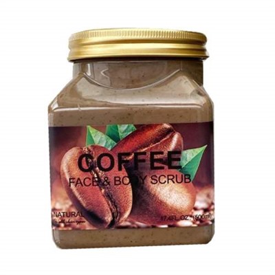 Скраб для лица и тела Coffee Face & Body Scrub 500 ml оптом