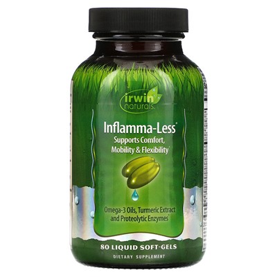 Irwin Naturals Inflamma-Less - 80 жидких капсул - Irwin Naturals