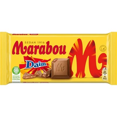 Шоколад Marabou Daim (ириска) 200 гр