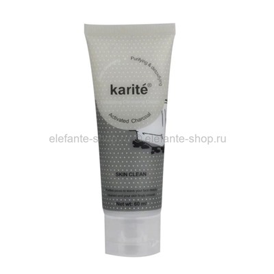 Крем с эффектом пилинга Karite Activated Charcoal Skin Clean 60ml (106)