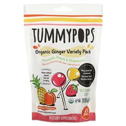 Tummydrops Tummypops, Набор органических сортов имбиря, 21 штука