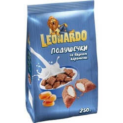 Завтрак готовый Leonardo 250 г подуш. кар. вкус.