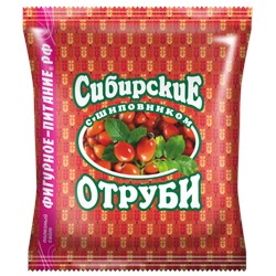 Отруби пшеничные сибирские шиповник 200гр