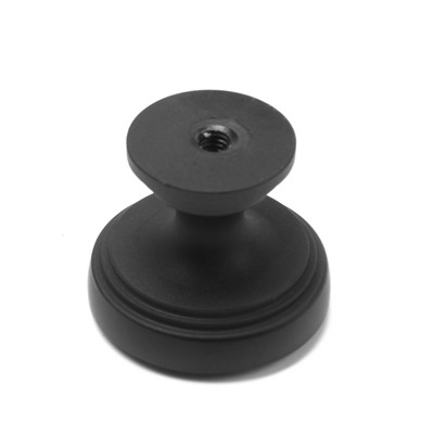 Ручка кнопка CAPPIO PK322, d= 30 мм, цвет черный