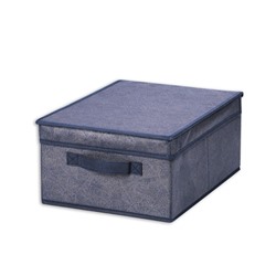 Коробка для хранения Hausmann Blue line 30x40x18 см