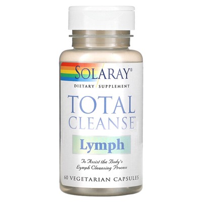 Solaray Total Cleanse Lymph - 60 вегетарианских капсул - Solaray