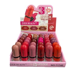 Набор матовых помад для губ Ever Beauty 3D Matte Lip Stick (ряд 18шт)