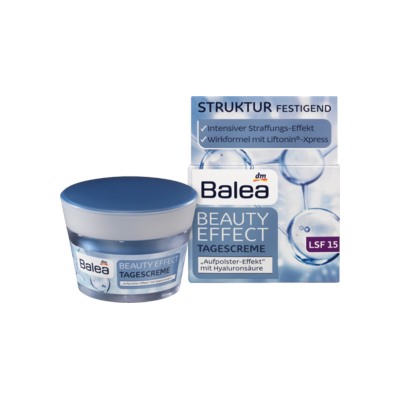 Balea Beauty Effect Tagescreme, Балеа дневной крем для лица, 50 мл