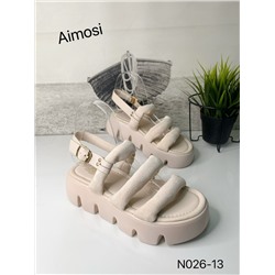 Женские сандалии N026-13 бежевые