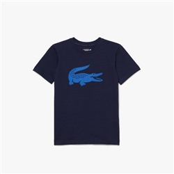 Jungen-Shirt aus Funktionsstoff mit Krokodilaufdruck LACOSTE SPORT TENNIS