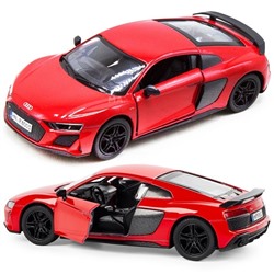 Kinsmart. Модель арт.КТ5422/1 "Audi R8 Coupe 2020" 1:36 (красная) инерц.