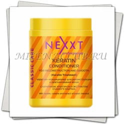 NEXXT Кератин-кондиционер для реконструкции и разглаживания волос Keratin-Conditioner For Reconstruction And Smooth 1000 мл.