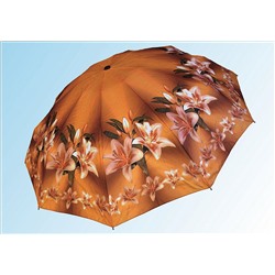 Зонт атласный СПС014 желтая лилия