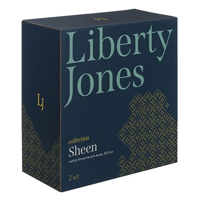 Набор бокалов для вина Liberty Jones Sheen, 850 мл