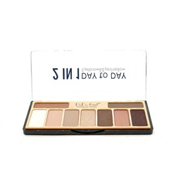 Тени для век и бровей DoDo Girl Day to Day: Eyeshadow&Eyebrow Palette, 9 цветов Тон 02