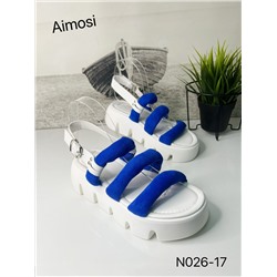 Женские сандалии N026-17 синие