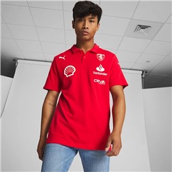 SCUDERIA FERRARI x JOSHUA VIDES Motorsport Replica Men's Polo