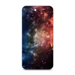 Силиконовый чехол Космос на iPhone 8 Plus