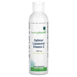 Seeking Health Оптимальный Липосомальный Витамин C, Натуральный Лимон - 1000 мг - 150 мл - Seeking Health