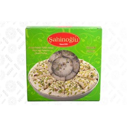 Халва Sahinoglu 350 гр тахинная с фисташкой (коробка) 1/12