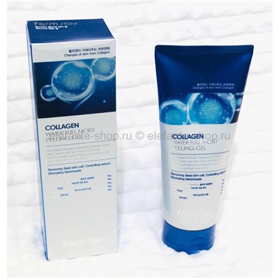 Пилинг-гель Farmstay Collagen Water Full Moist Peeling Gel, 180 мл (51)