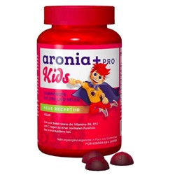aronia+ KIDS Арония Плюс Кидс, Комплексные витамины с цинком и селеном для взрослых и детей от 4-х лет, в жевательных таблетках, 60 шт