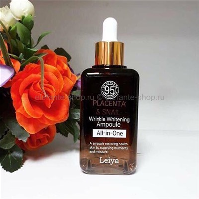 Сыворотка Leiya Placenta & Snail All in One, 100 ml (78)