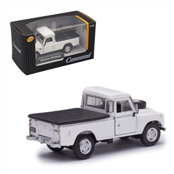 Cararama. Мини-модель 1:43 "Land Rover Series 109 Pickup" металл. белая арт.7863