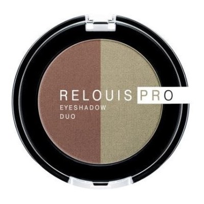 Тени для век RELOUIS PRO Eyeshadow Duo тон 110 RELOUIS, 3 г.